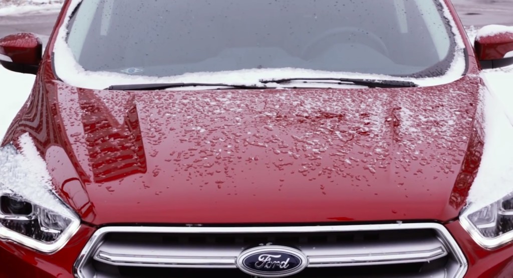 2017 Ford Escape features remote windshield wiper deicer